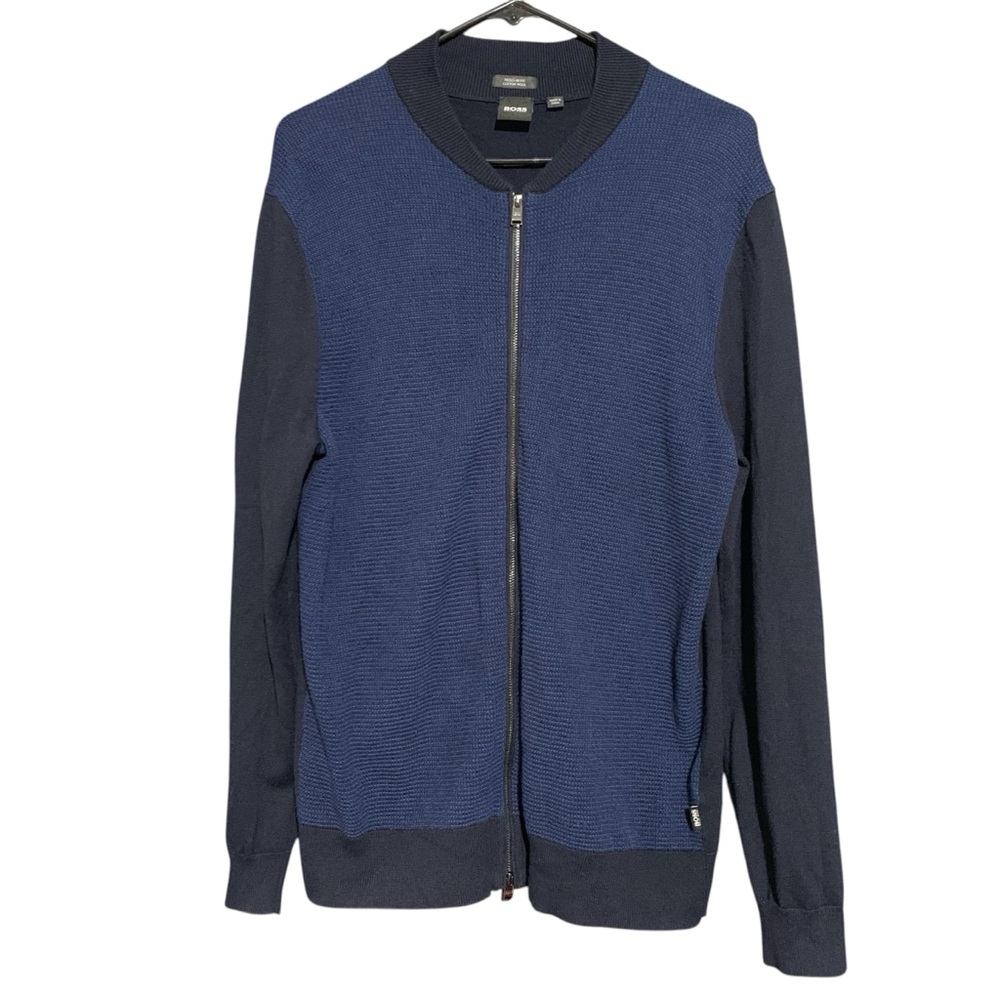 Hugo boss cotton wool zip up